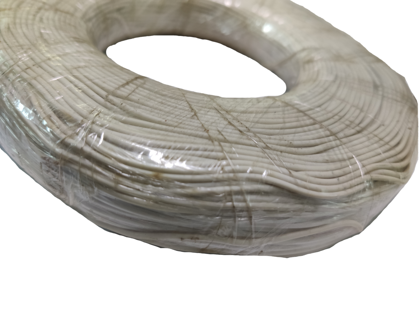 Hook Up Wire AWG 22 Copper Wire Stranded for Projects 150 Meters White 1 Roll