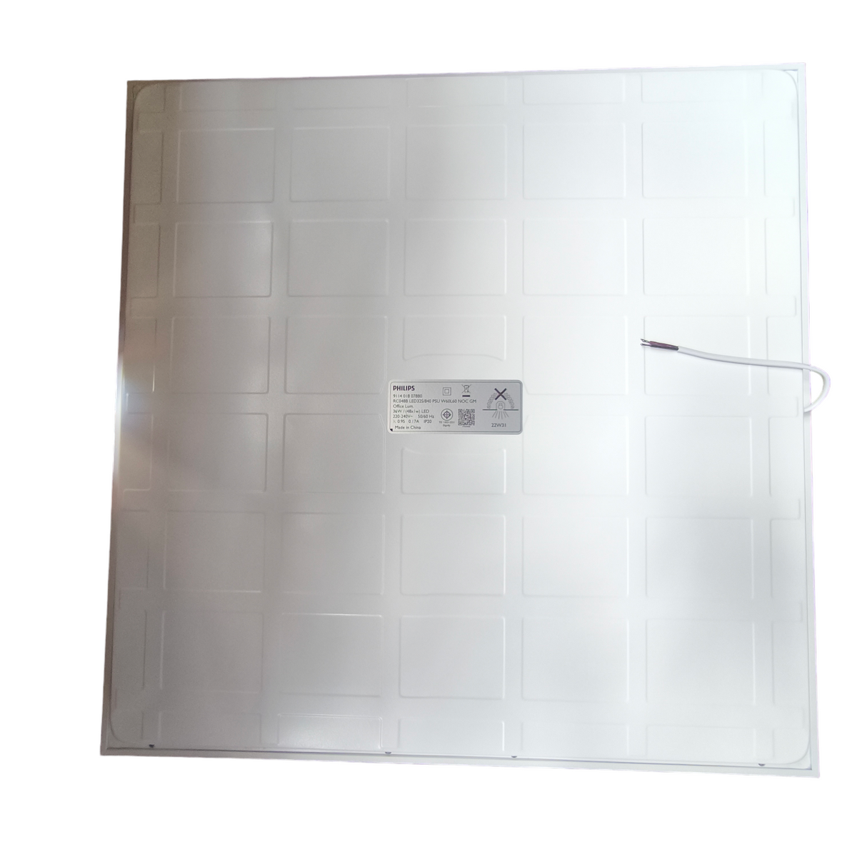 Philips 36W LED Panel Light 60cm x 60cm 220V Available in Cool White 4000K and Daylight 6500K