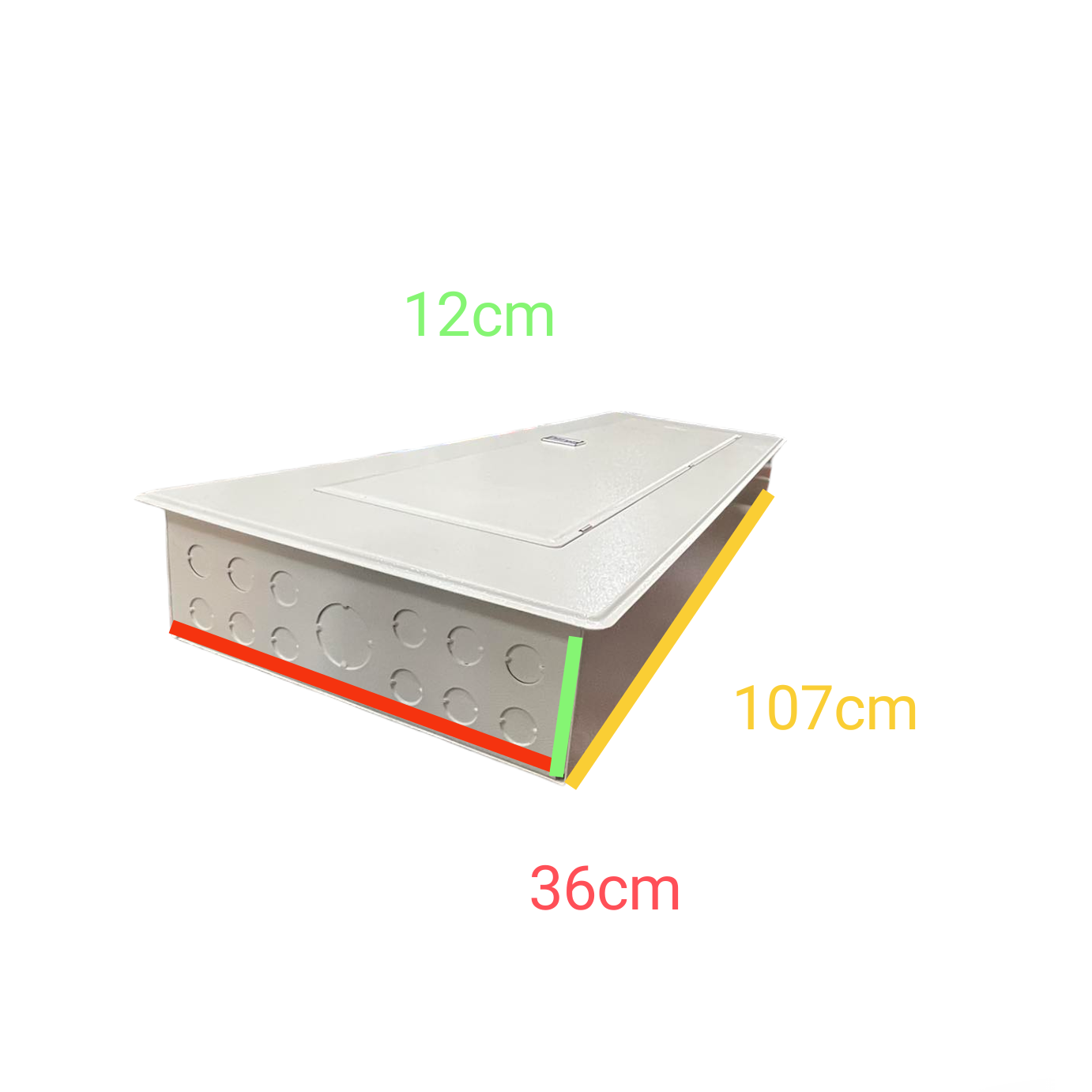 Koten & Taiyou Panel Board 125A 2Pole 250SPS Main with 24 Branches 2Pole Bolt On DZ12-60C