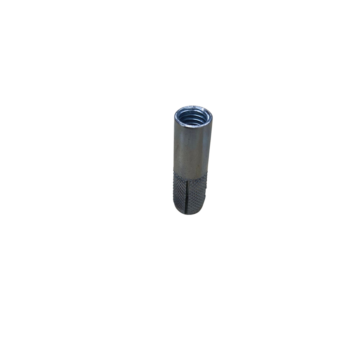China manufactured metal expansion anchor Bolt sleeve with internal threads and knurled expansion grip for masonry anchors
