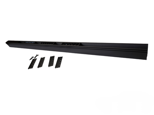 Magnetic Track Light 1 Meter with 3pcs 6W Grille Type Warm White 3000K with 100W Power Supply 220V ( ILLUMIQ TERRA) 50mm Track