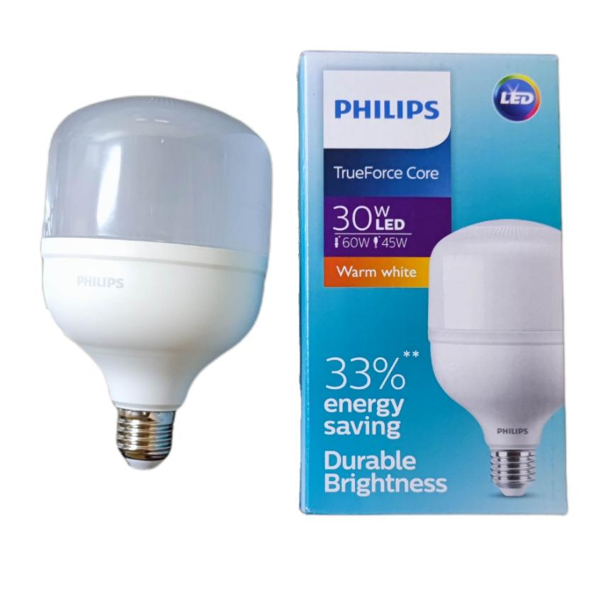 Philips 30W LED Capsule Bulb E27 220V True Force Core, 30W LED Bulb E27 220V