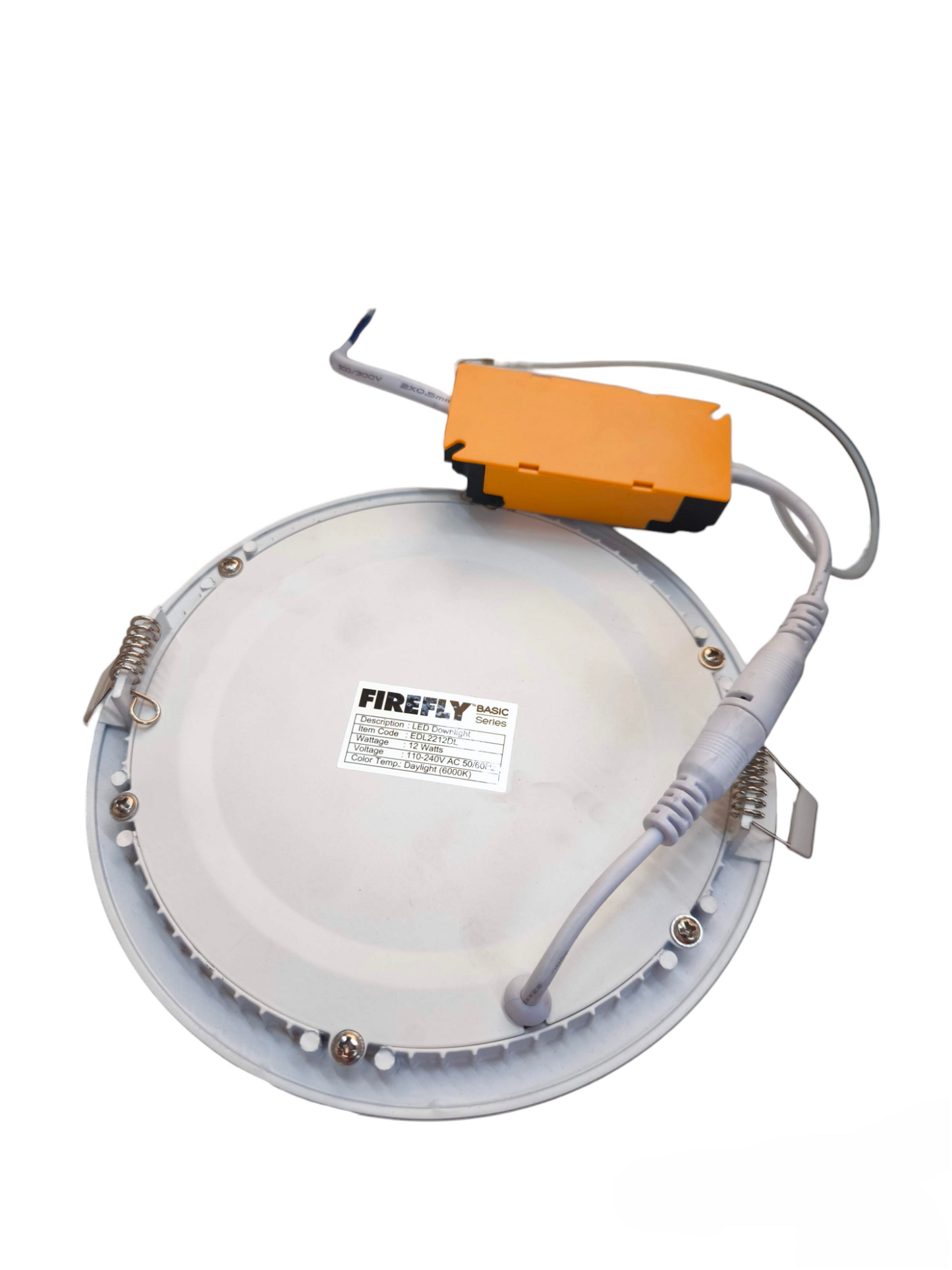 Firefly 12W LED Downlight 220V Daylight ceiling light with round design and integrated driver