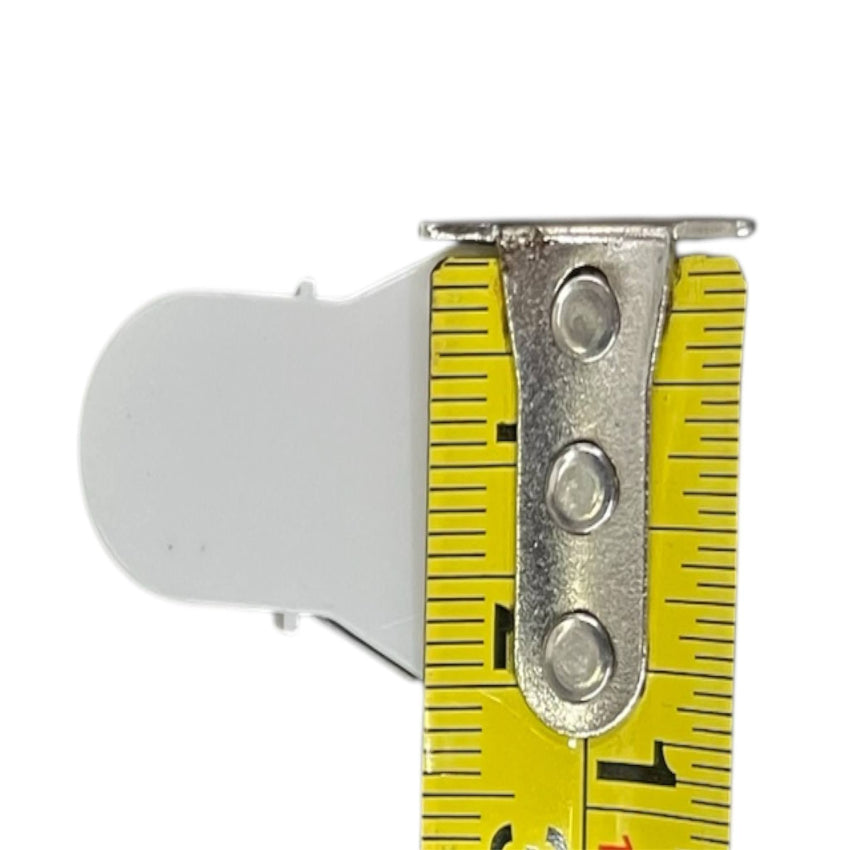 Firefly 21W T5 fixture bracket with a measuring tape for installation reference