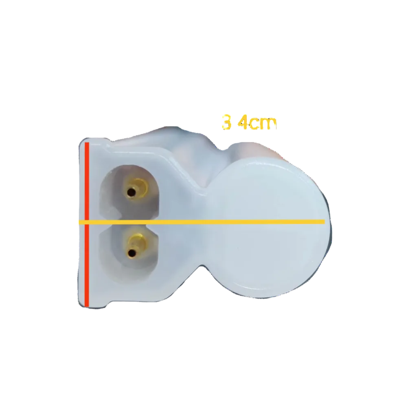Firefly 4000K cool white LED tube 1024mm with two-pin connector for easy installation