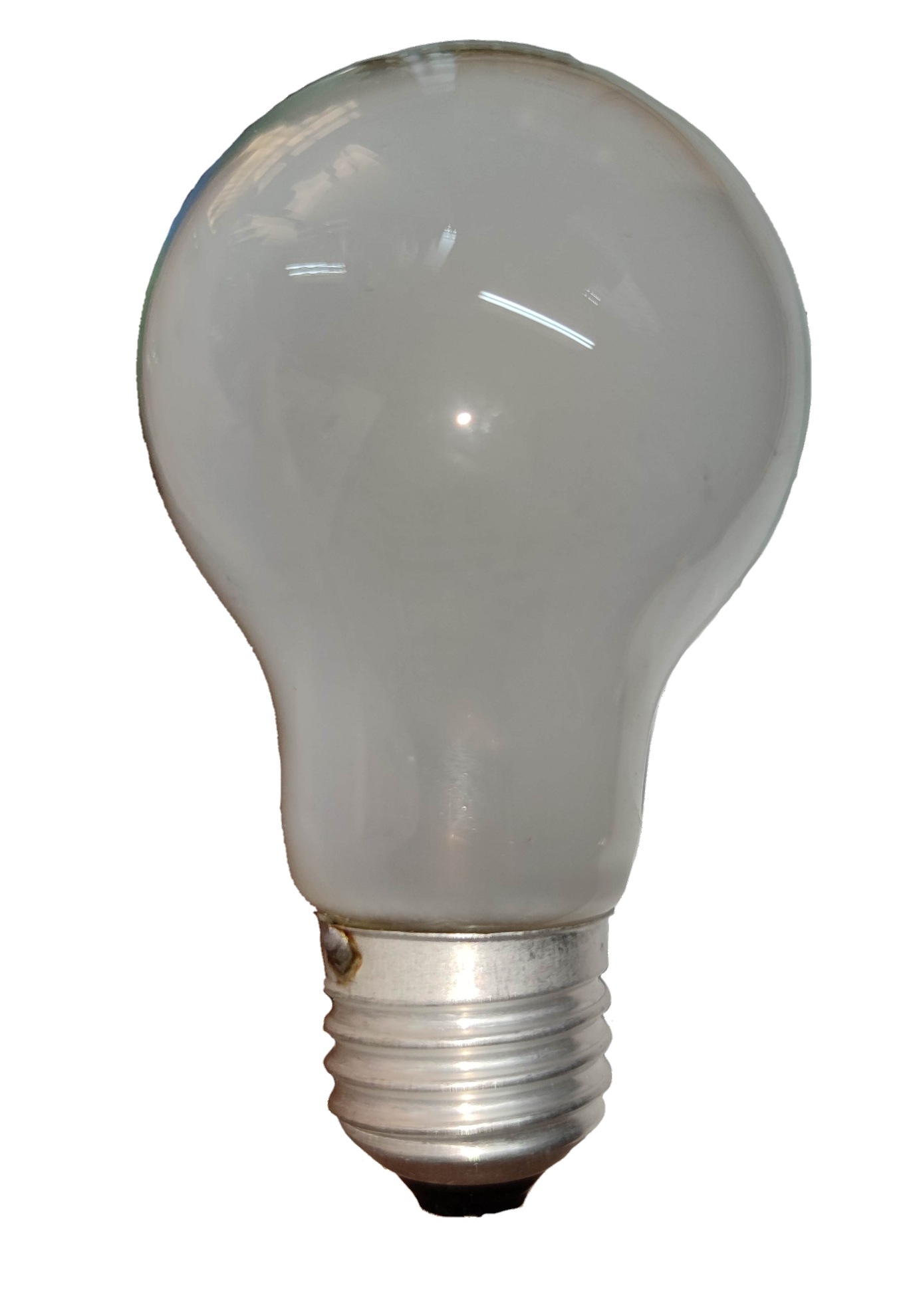 Firefly 50W incandescent lamp E27 with a classic bulb shape and frosted finish for bright illumination