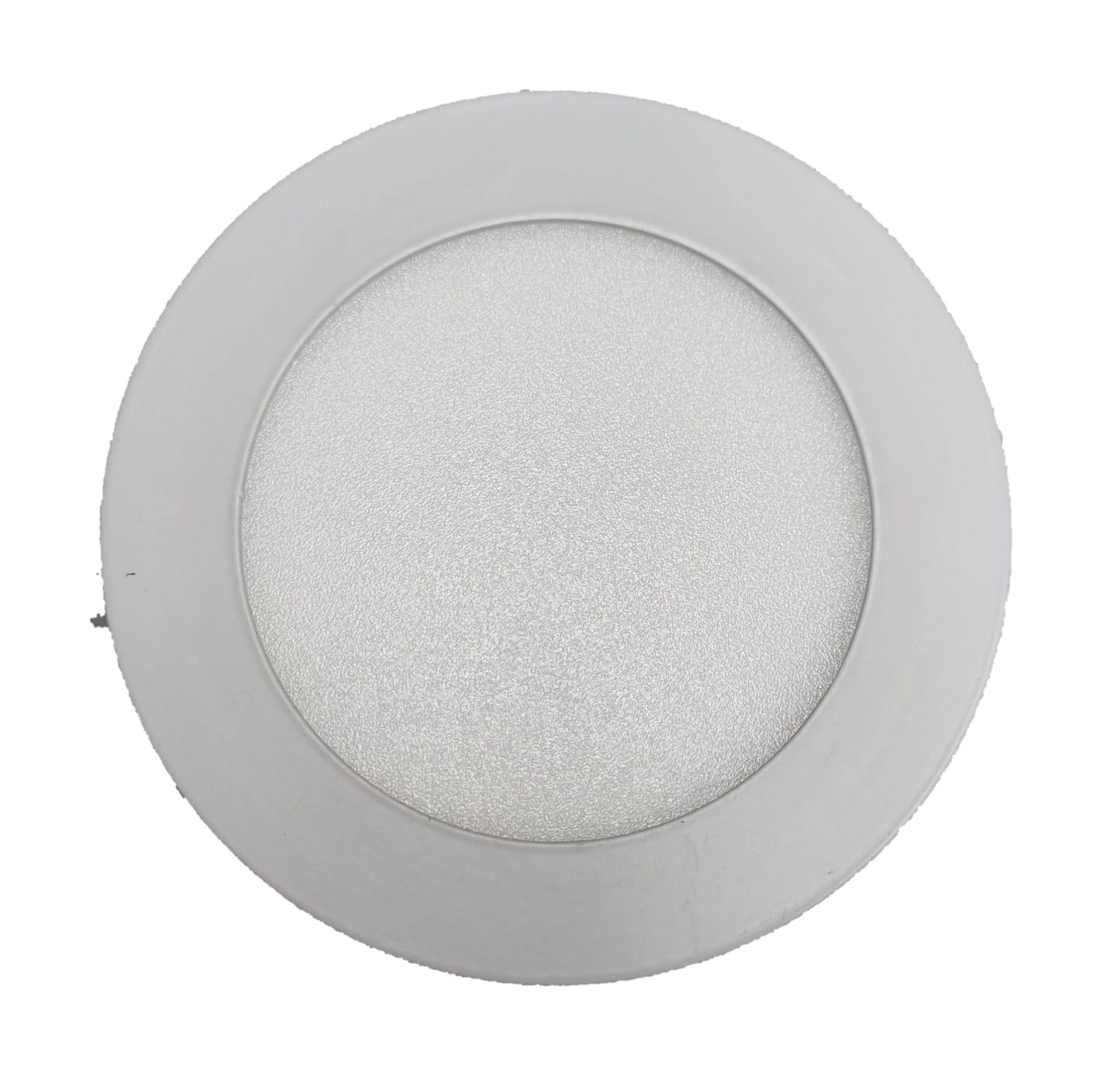 Firefly 6W LED Downlight Surface Type round white ceiling light with frosted diffuser and slim bezel