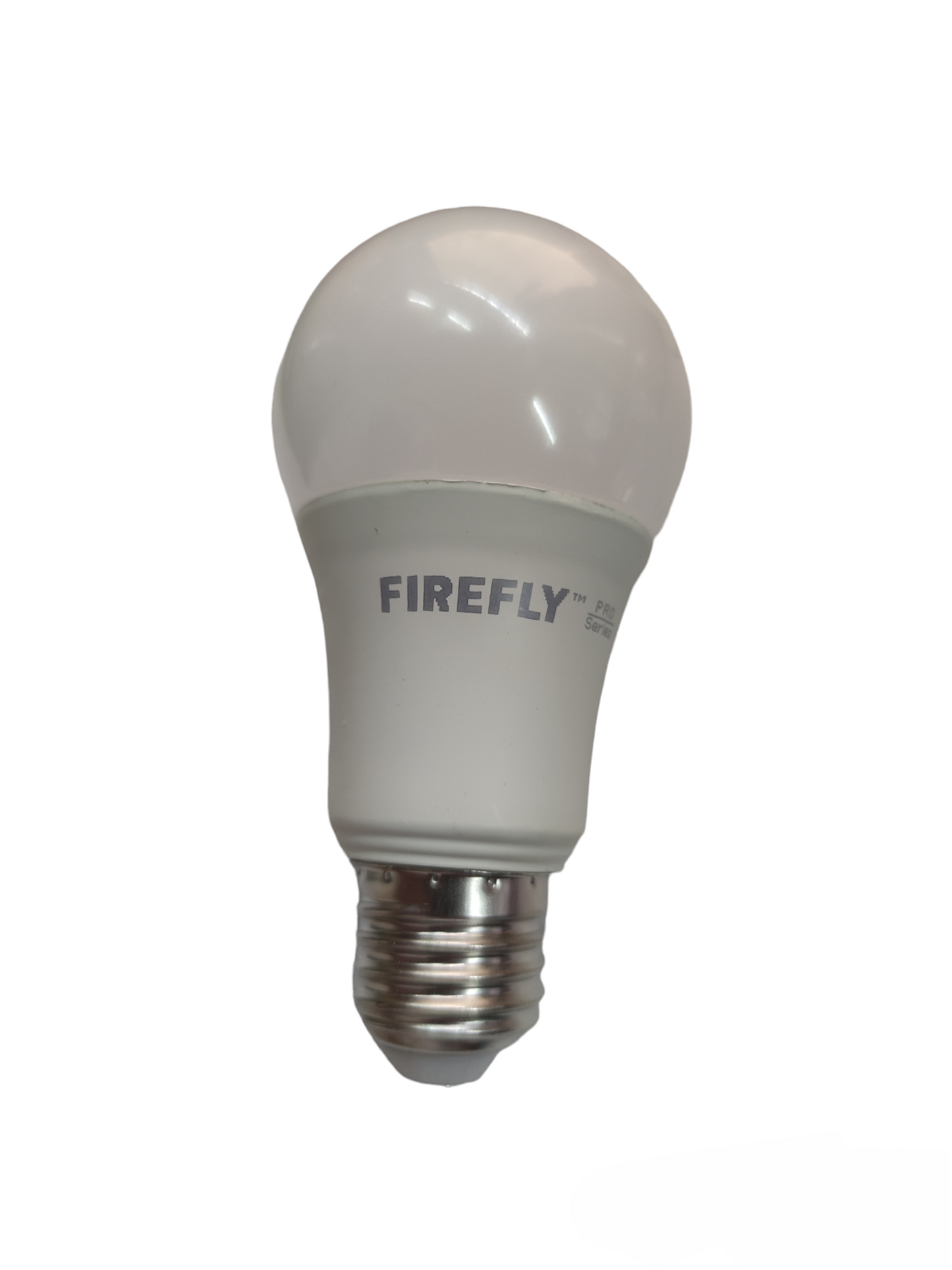 Firefly 8W tri color LED bulb with standard screw base for versatile lighting
