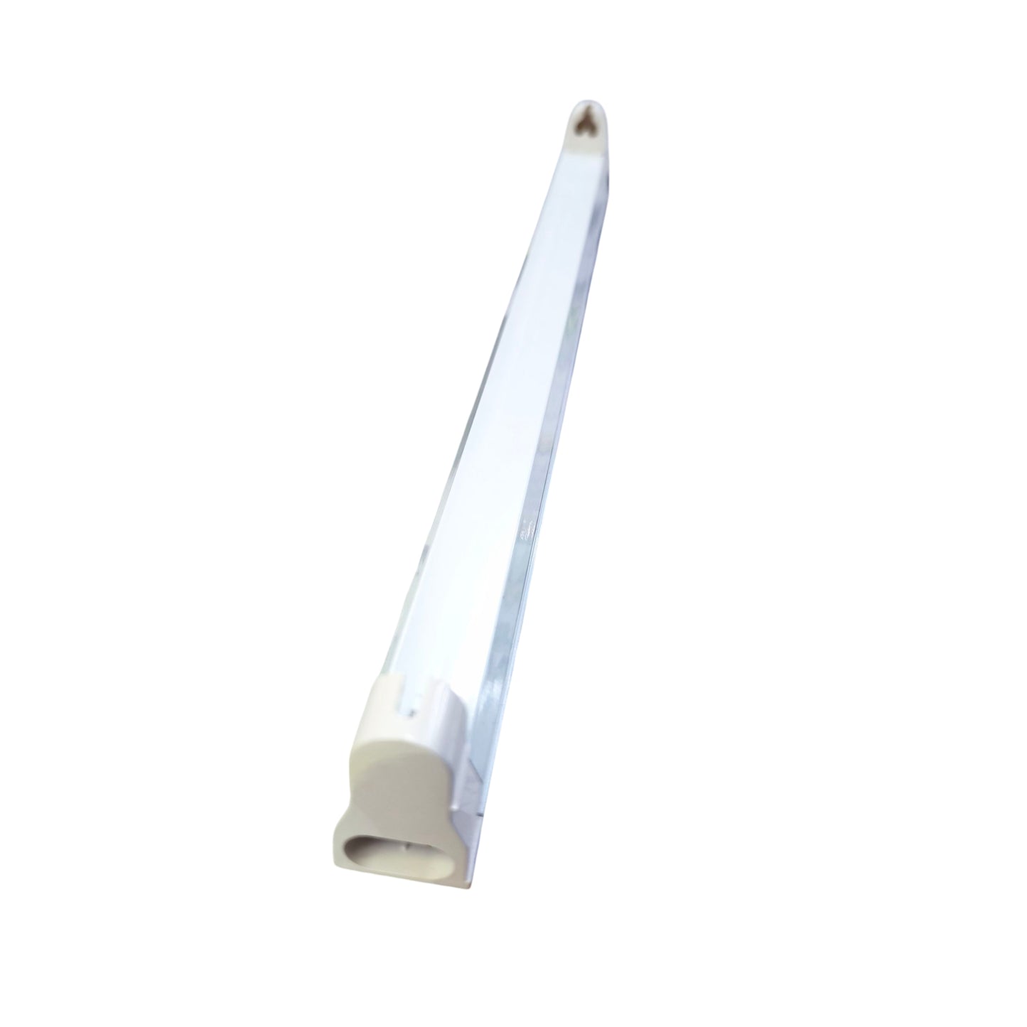 Firefly 8W T5 Fixture Only slim white T5 under cabinet LED mounting fixture with end caps