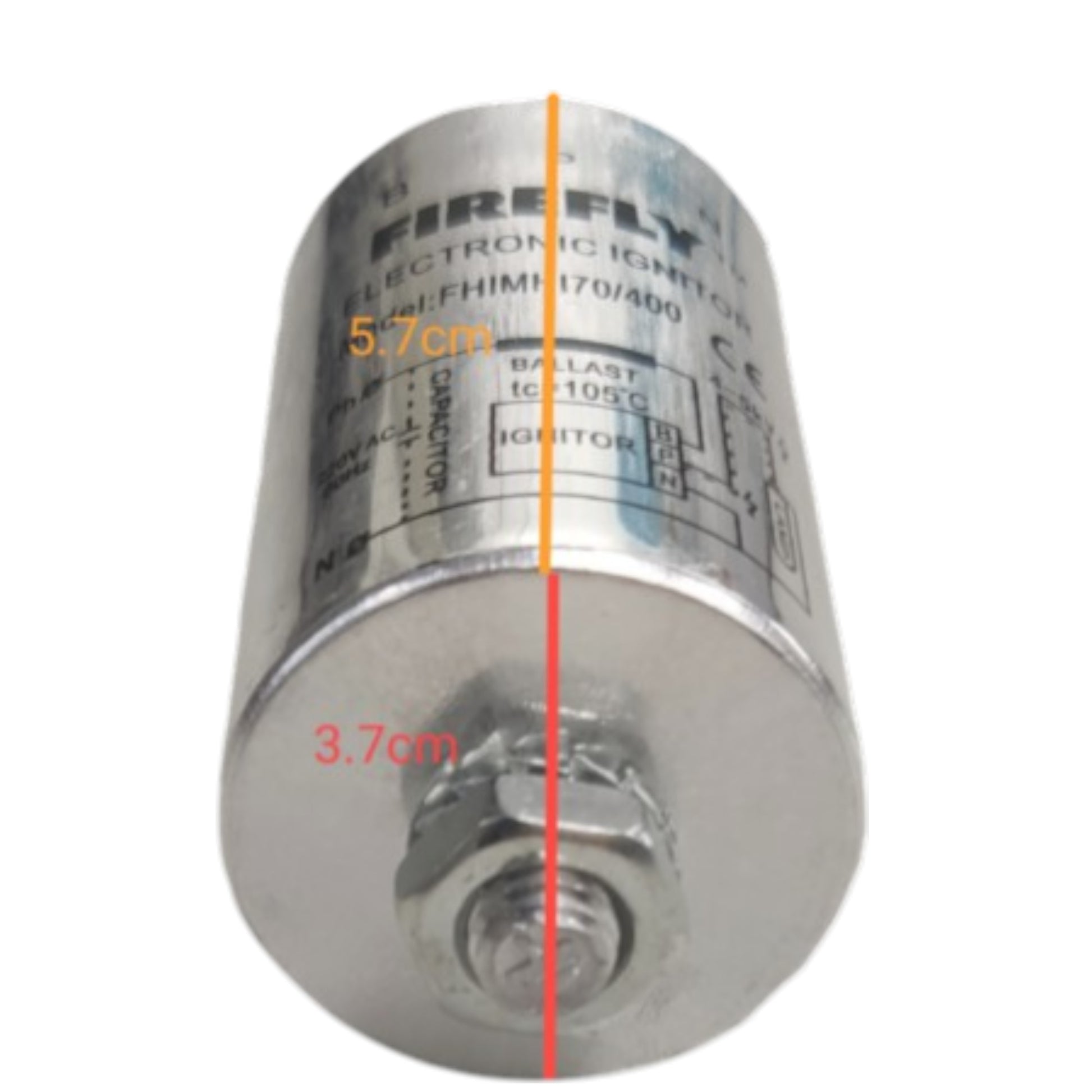 Firefly metal halide ignitor 70w 400w electronic ignitor for lighting with metal casing and dimensions