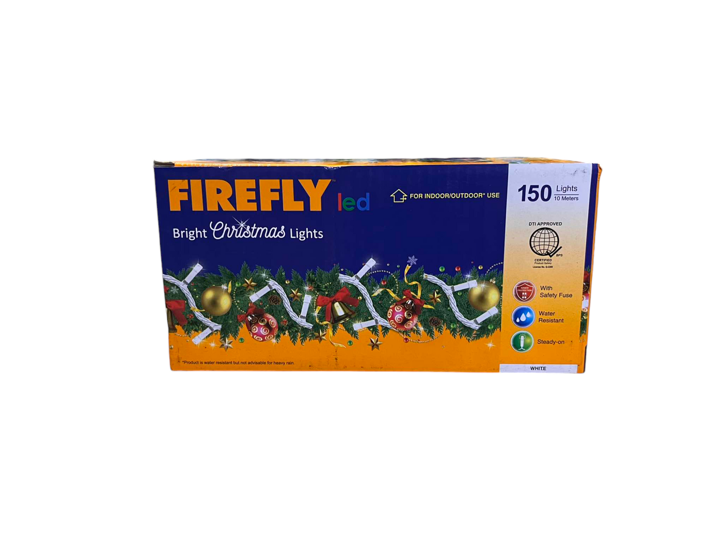 Firefly Seasonal Decorative Bright Christmas String Light 50 Meters 50W 220V with 150 LED lights