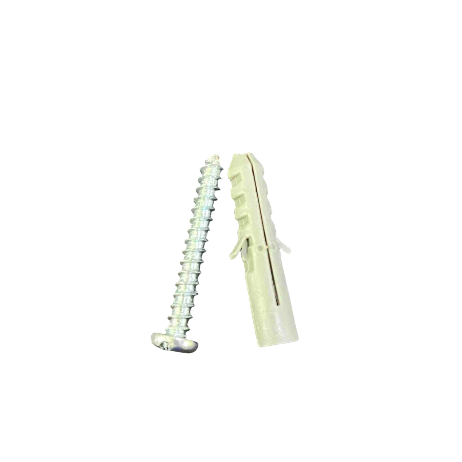 Local construction material wall plug and screw set 8mm With Screw 3.6cm x 0.8cm for drywall anchors