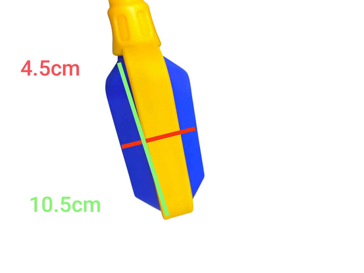 Float switch 5 meters 10A with a blue and yellow design for liquid level control applications