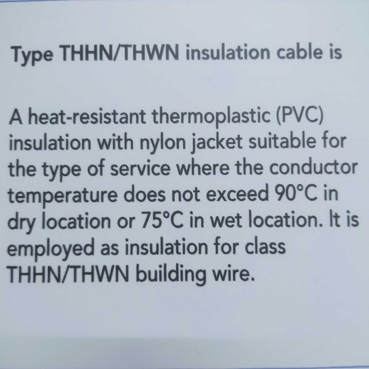AWG 8 THHN Stranded Wire RED with heat-resistant thermoplastic insulation and nylon jacket