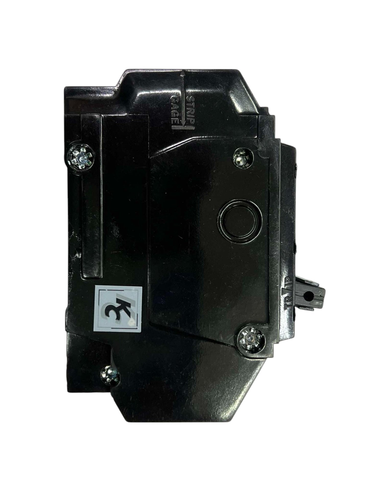 GE 100A Circuit Breaker 2 Pole black electrical breaker with screws and toggle switch