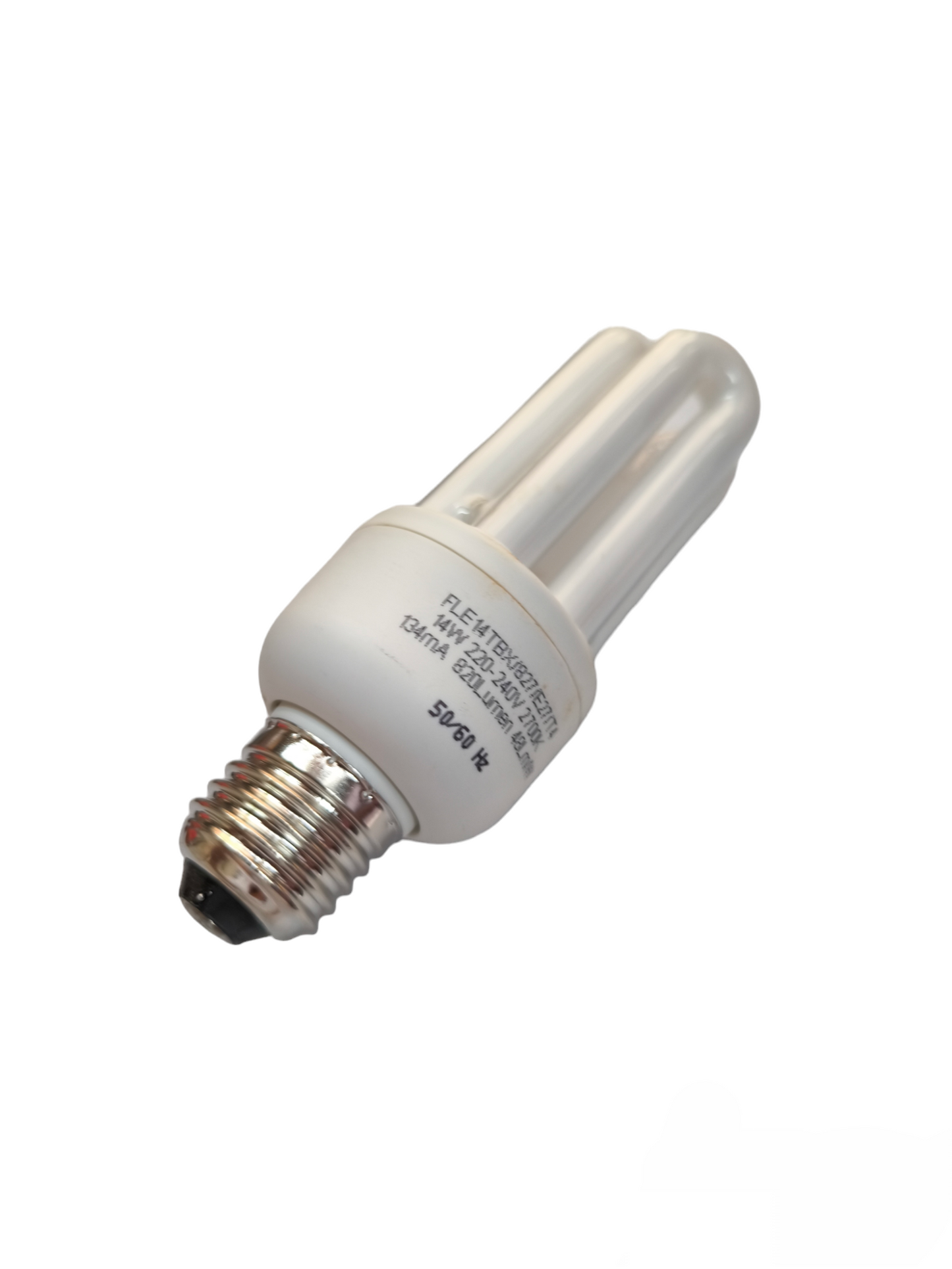GE 14W CFL Warm White E27 220V compact fluorescent bulb with spiral design and standard screw base