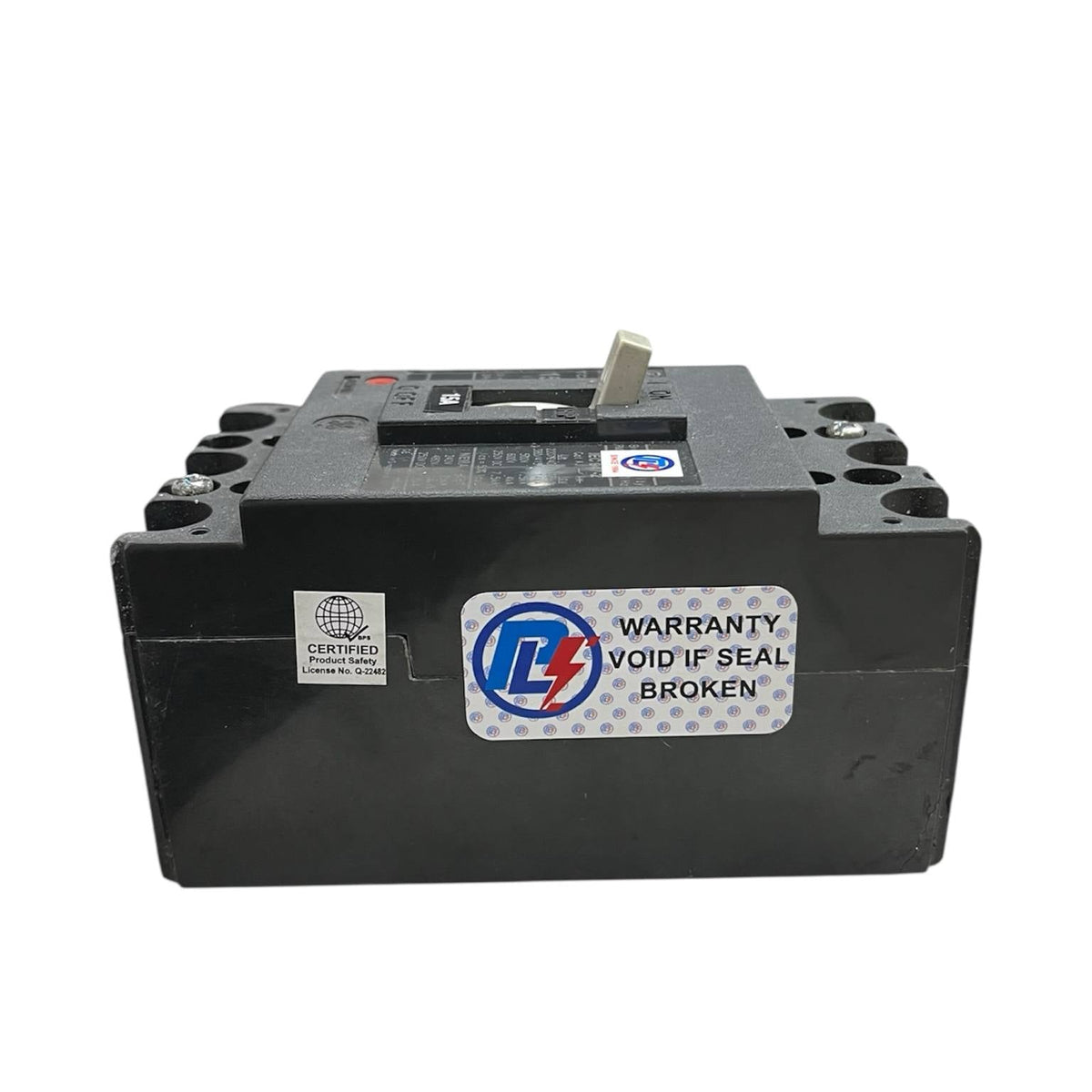 GE 15A 3Pole Industrial Circuit Breaker 220V black electrical safety switch with warranty seal