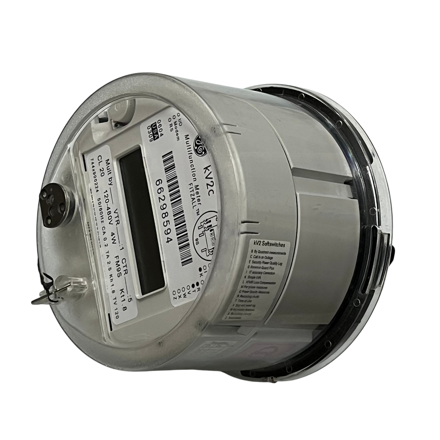 GE KV2C FM9S KWH Electric Meter for accurate energy measurement and monitoring