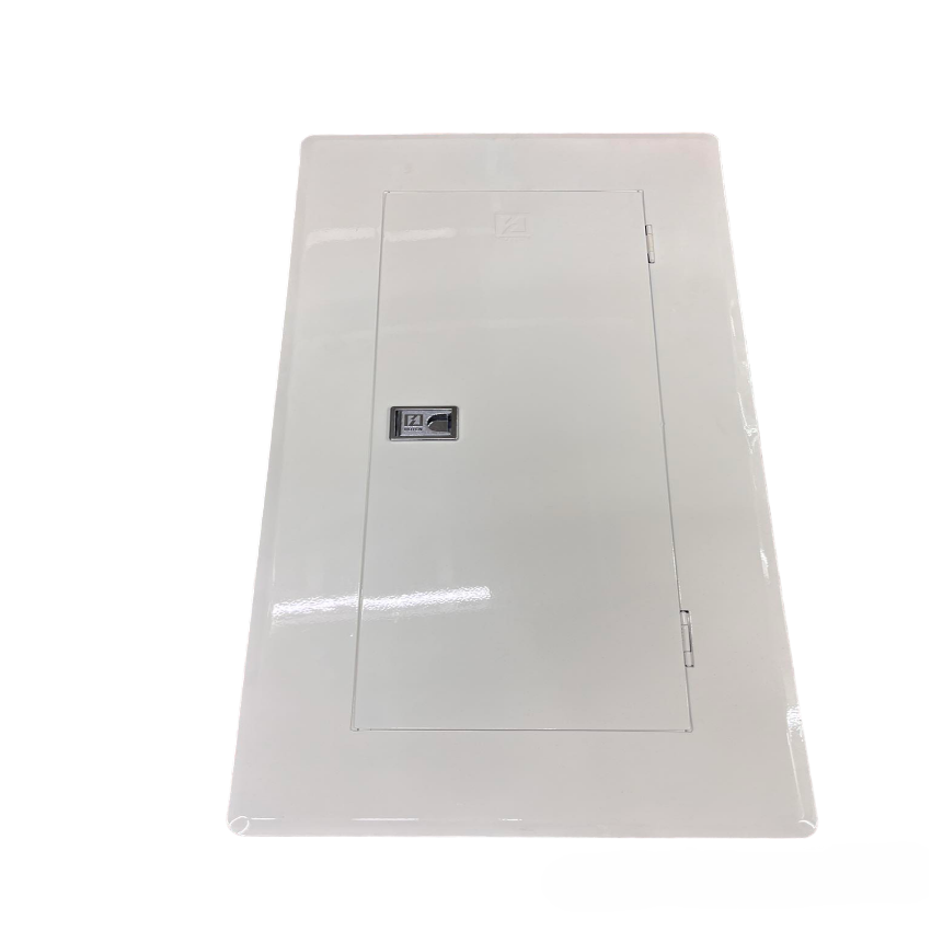 Koten and GE electrical panel with 12 Branches 2 Pole Bolt On circuit breakers white cover