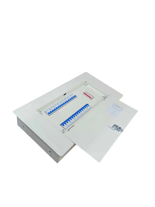 125A 3 phase panel board electrical circuit breaker box with open door for Royu Himel Koten