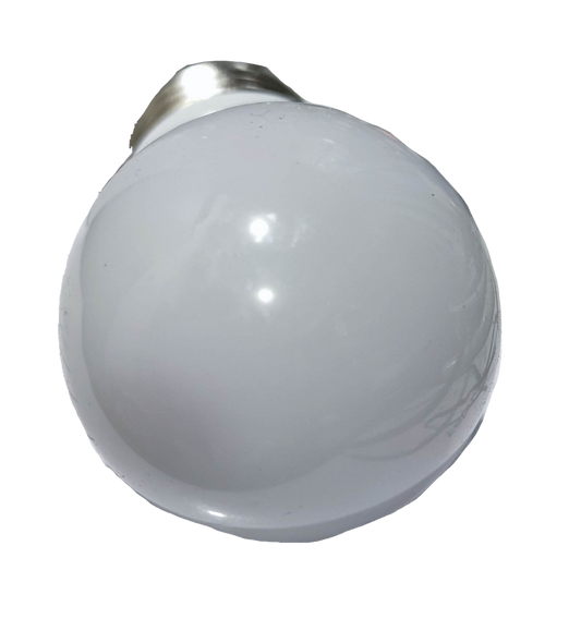 Denko 12V DC LED bulb E27 warm white frosted round globe with screw base for low voltage lighting
