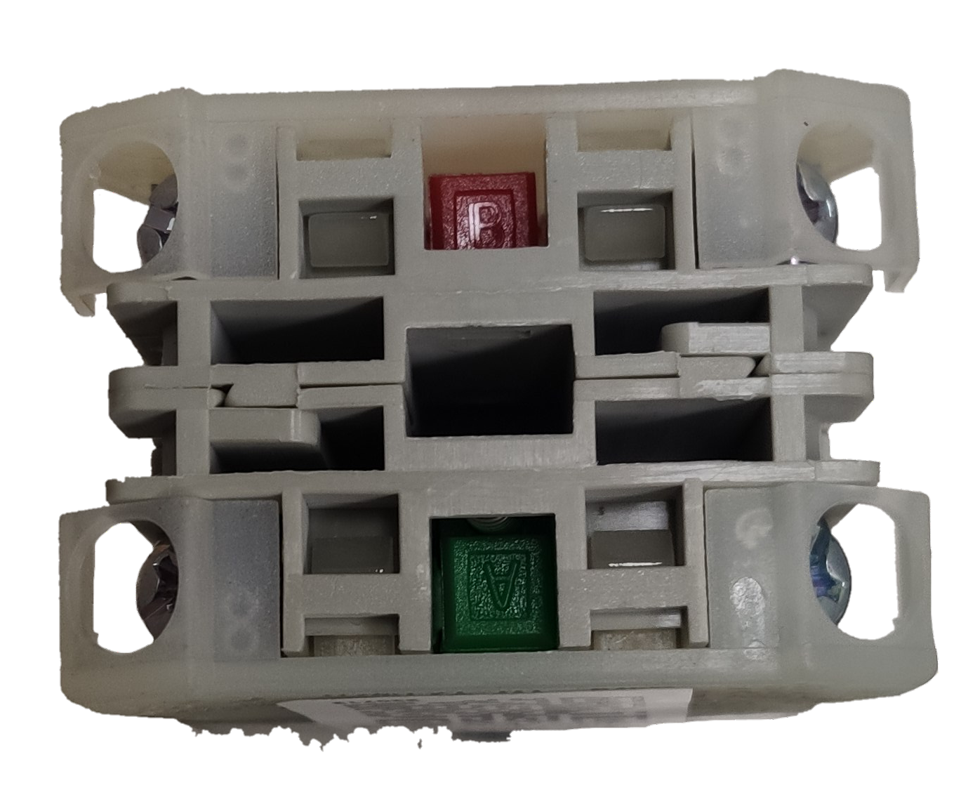 Auspicious 2 position selector switch 22mm with red and green indicators for electrical control