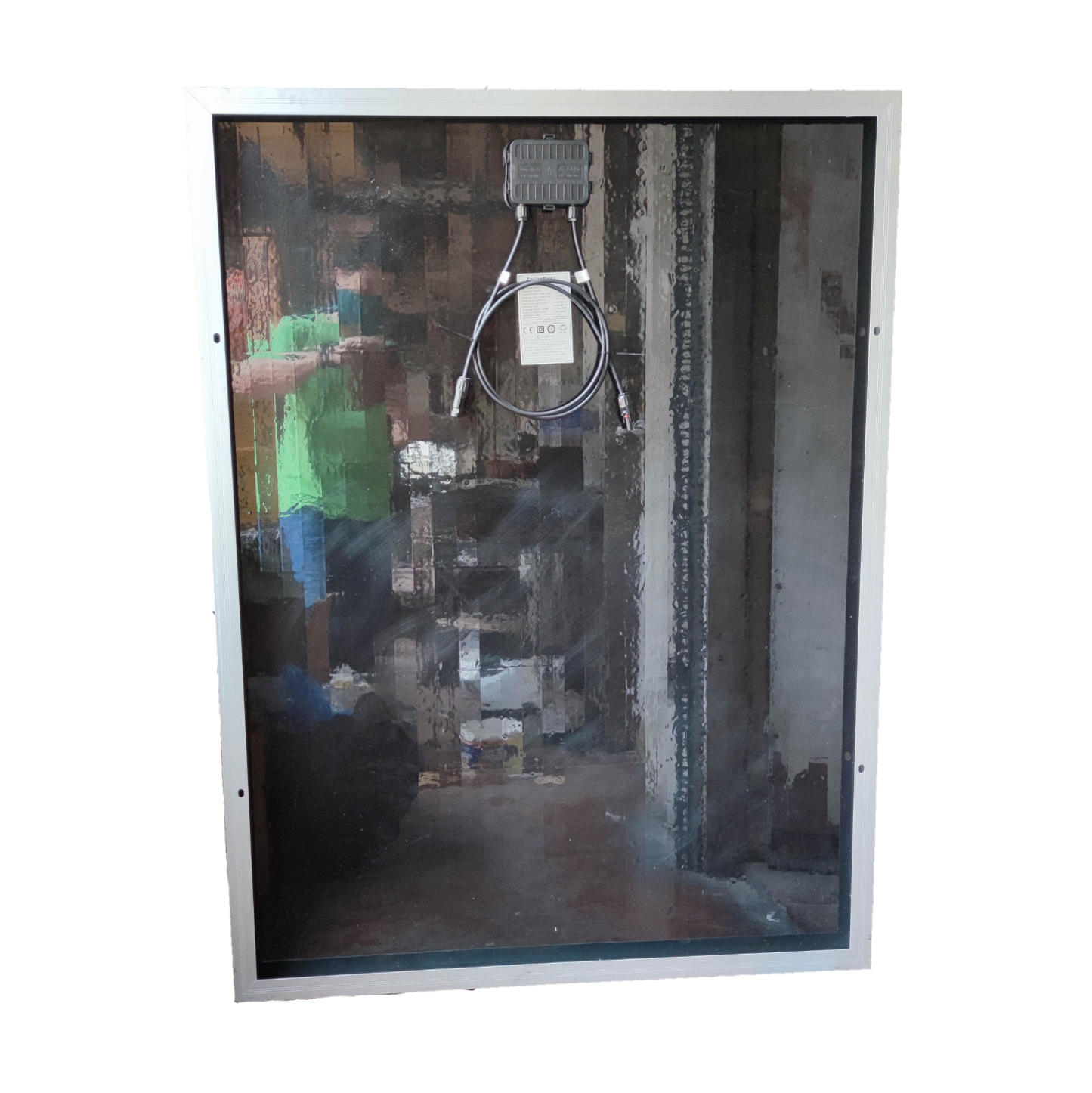 ZwitseRise 200W Solar Panel 1320 x 992 x 40 mm with connected cables and frame