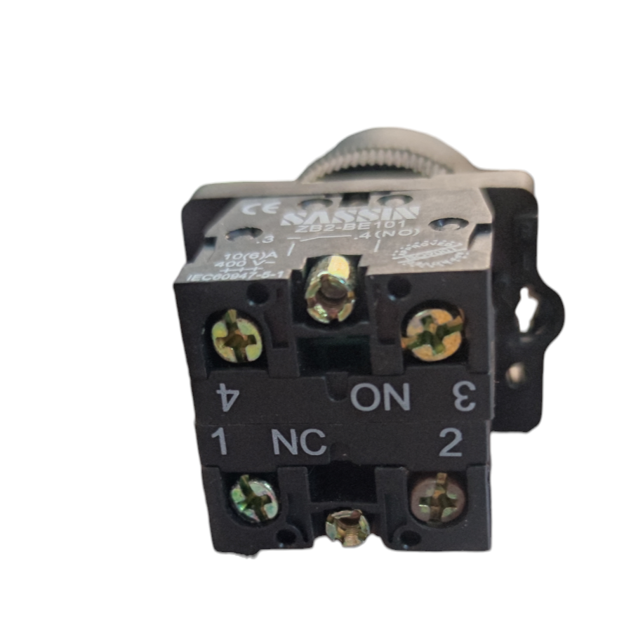 Sassin 22mm Push Button Switch 1NO 1NC electrical component for door chimes and bells