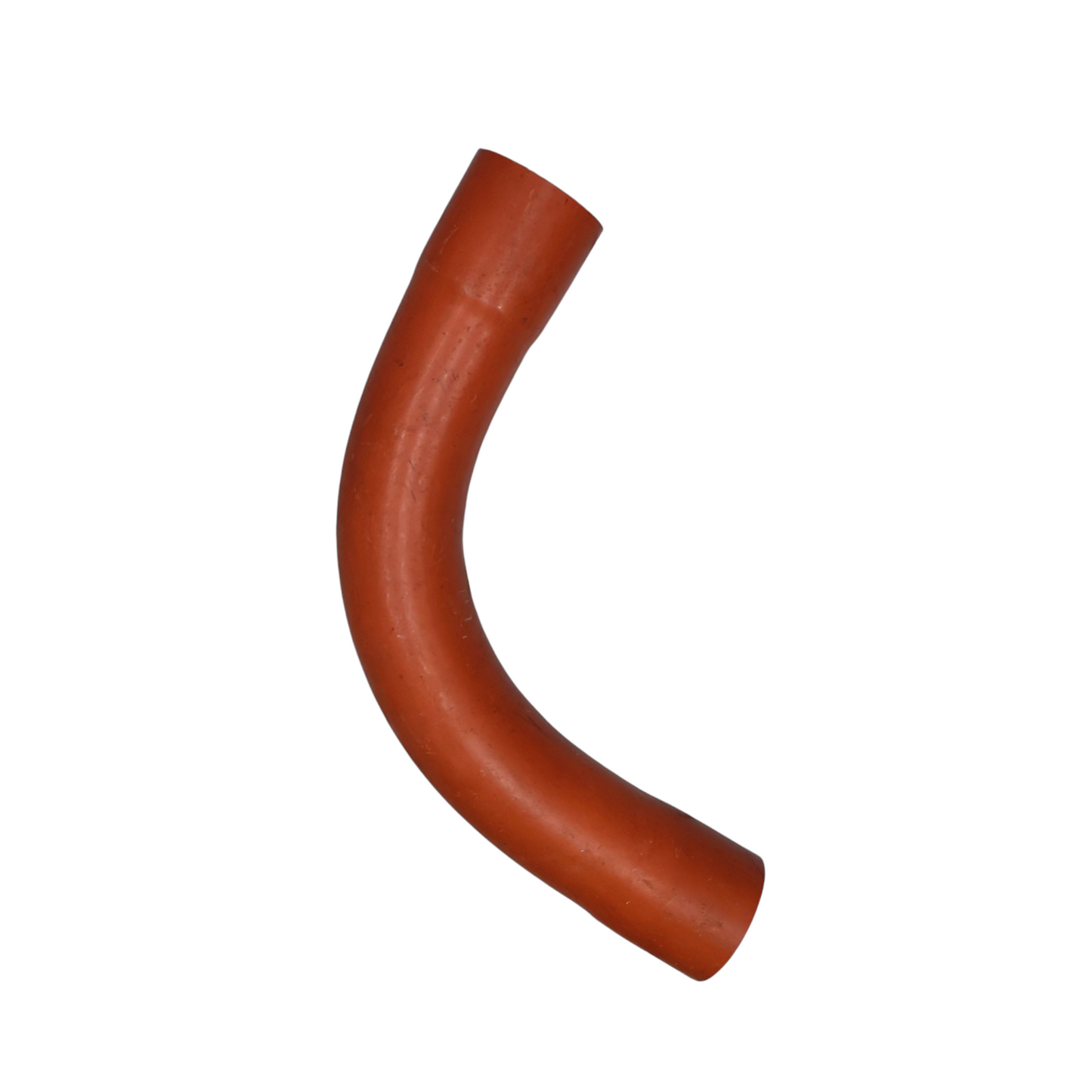 Atlanta brand 4 inch PVC conduit elbow pipe fitting in orange for electrical conduit systems