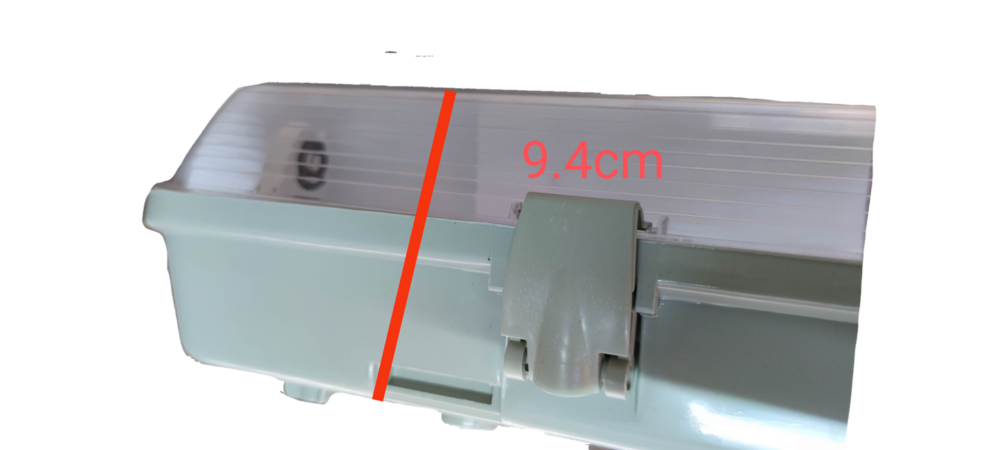 8W LED weatherproof fluorescent light by Opple and Ecolum with durable plastic casing and protective cover