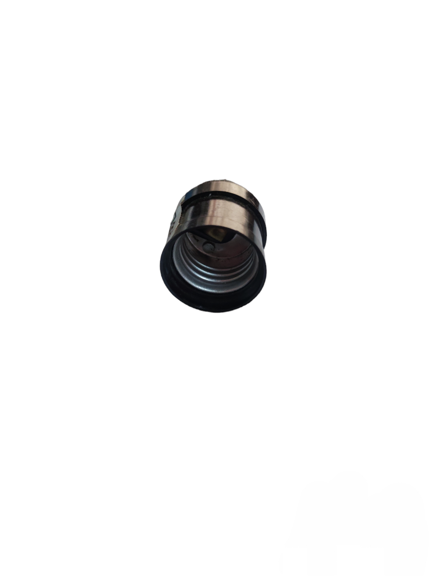 Taiyou E27 5A 220V Keyless Socket lighting installation accessory in black and silver