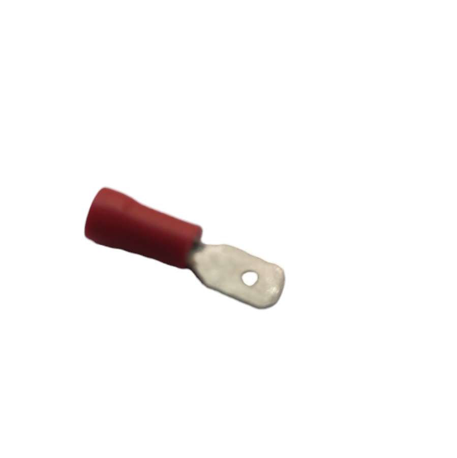 Local electrical circuitry part Lugs Male and Female 0.30mm to 1.25mm with red insulated connector