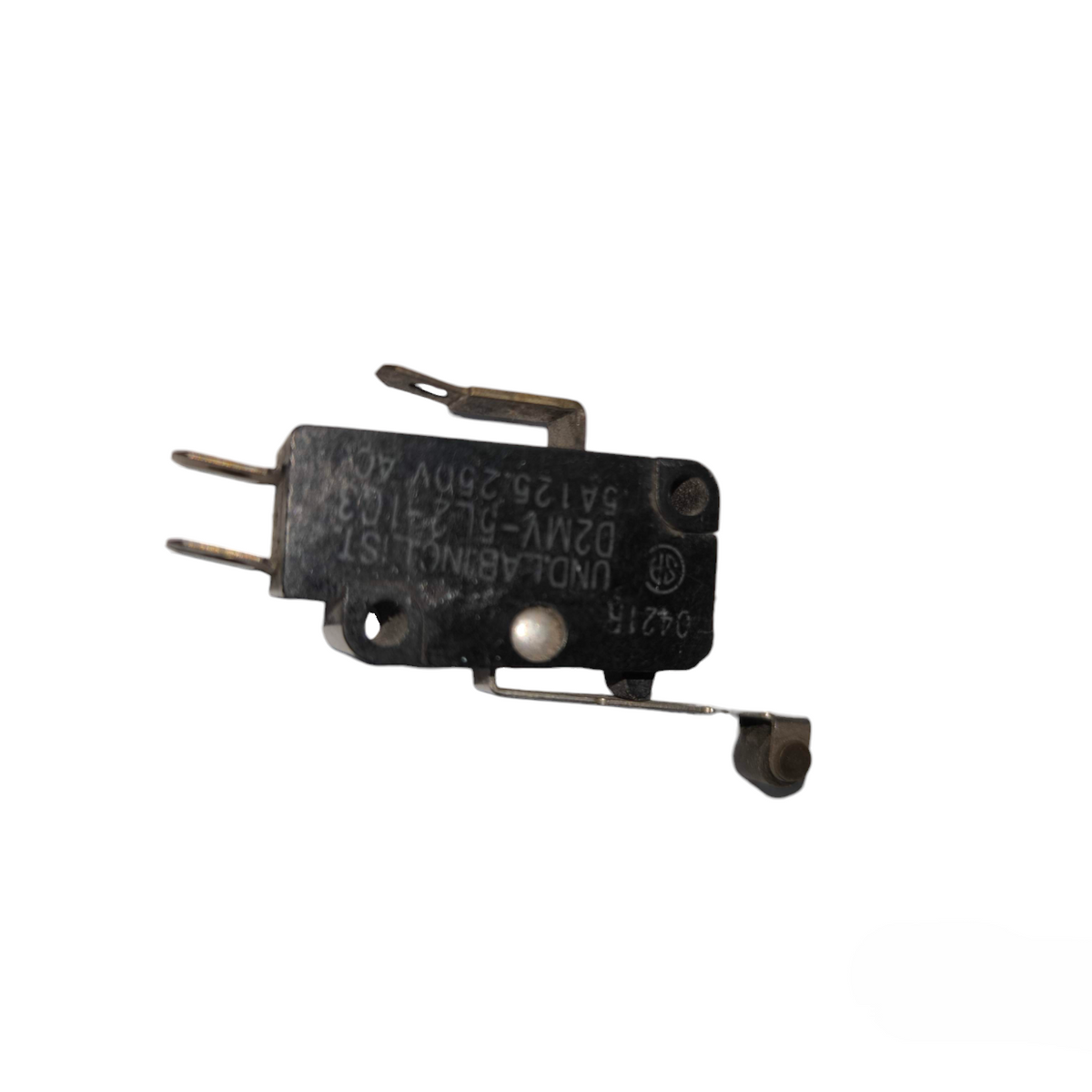 Omron Microswitch 1NO 1NC 2A 250V black electrical switch with metal lever