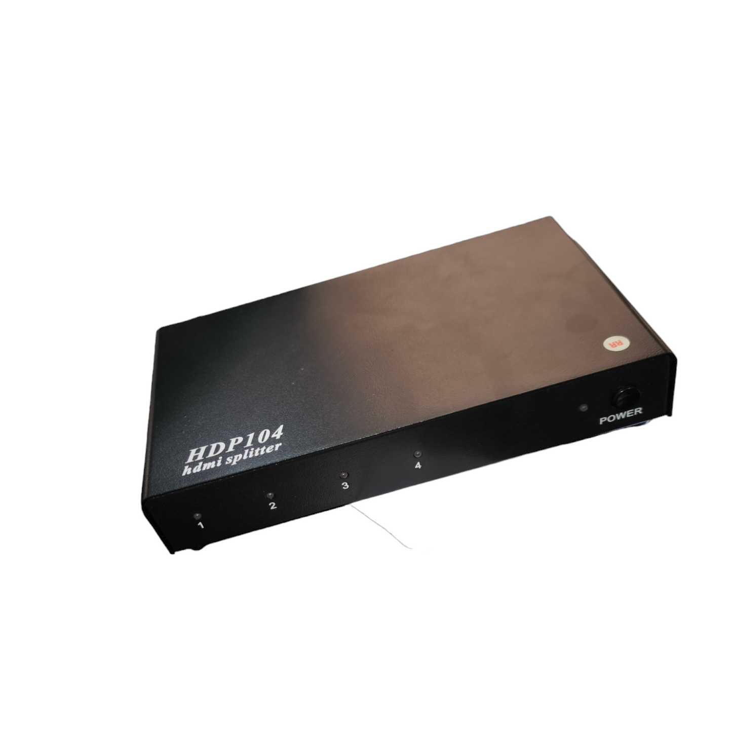 Grippes Splitter 1x4 Version 1.3 220V black HDMI splitter with power indicator
