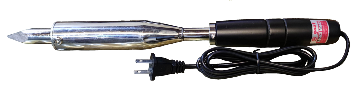 Goot 300W Soldering Iron 220V with black handle and clear heating element for precise soldering tasks