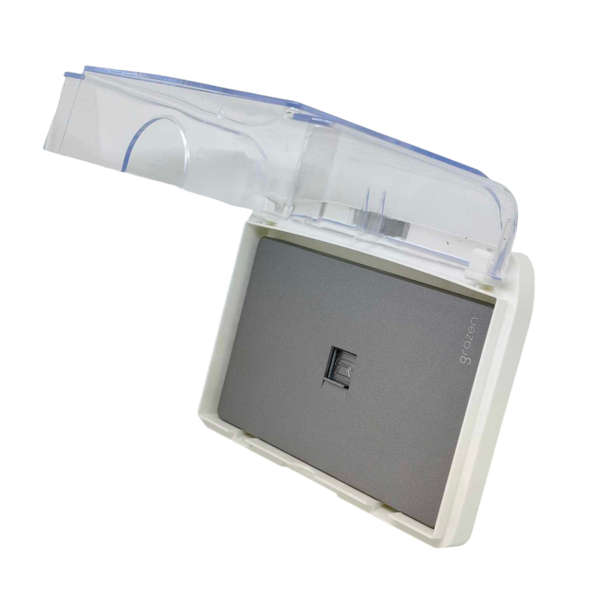 Grazen WC-019-W weatherproof plate for outdoor electrical outlets with protective cover