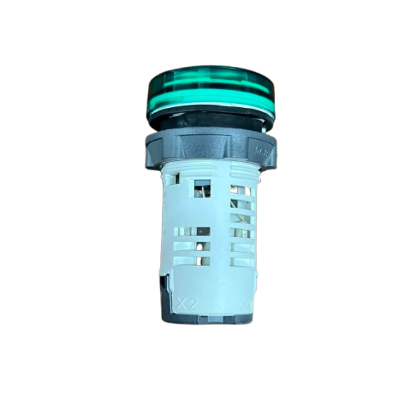 Schneider Green Pilot Lamp 24V 22mm with Durable Housing for Industrial Lighting Applications