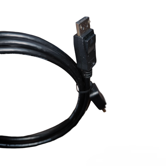 Grippes Display Port Cable 1 Meters with USB connections for high-quality video and audio transmission