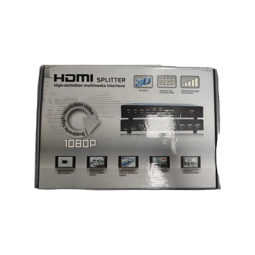 Grippes HDMI splitter 1 in 8 out for distributing high-resolution video and audio signals efficiently
