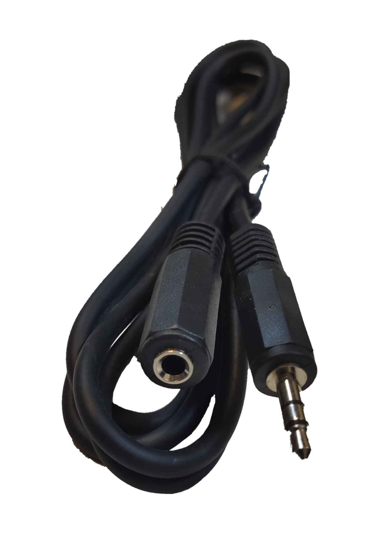 1 Meter headphone extension cable with a durable design for enhanced audio connectivity