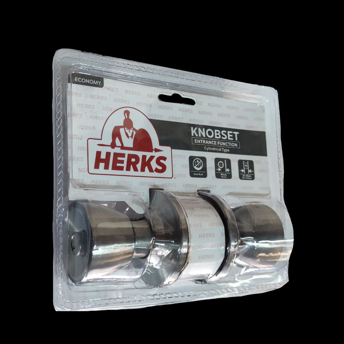 Lock Set Herks 60mm Lockset cylindrical knobset entrance function digital door lock