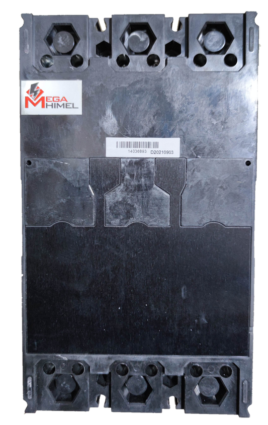 Himel 350A Industrial Circuit Breaker 3 Phase with robust black casing and multiple connection terminals