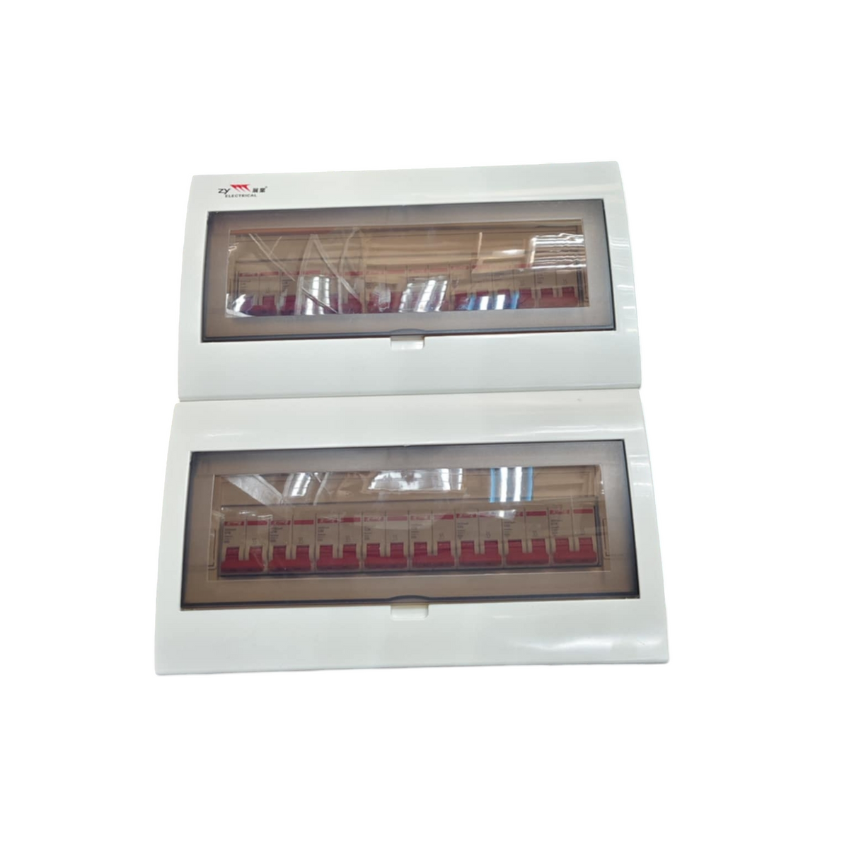 Himel HDB Breakers Panel Board 50A 2 Pole electrical panel with transparent cover by Himel and ZY