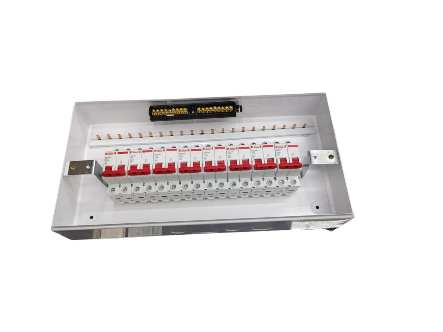 Himel panel board 63A 2 pole electrical circuit breaker panel with multiple switches