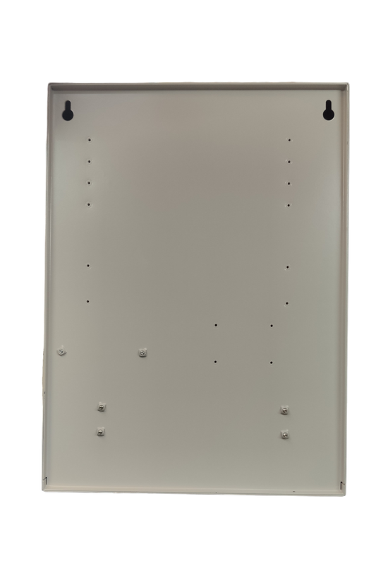 Horing Lih 10 zones fire alarm control panel metal mounting box with holes for installation