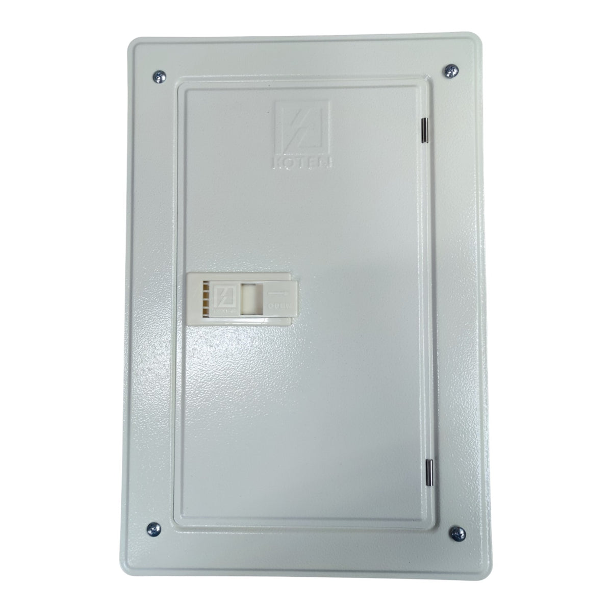 Koten 10 Branches Panel Board For Miniature Circuit Breaker 2 Pole Main and Branches Flush Mount KTM1-2P10B