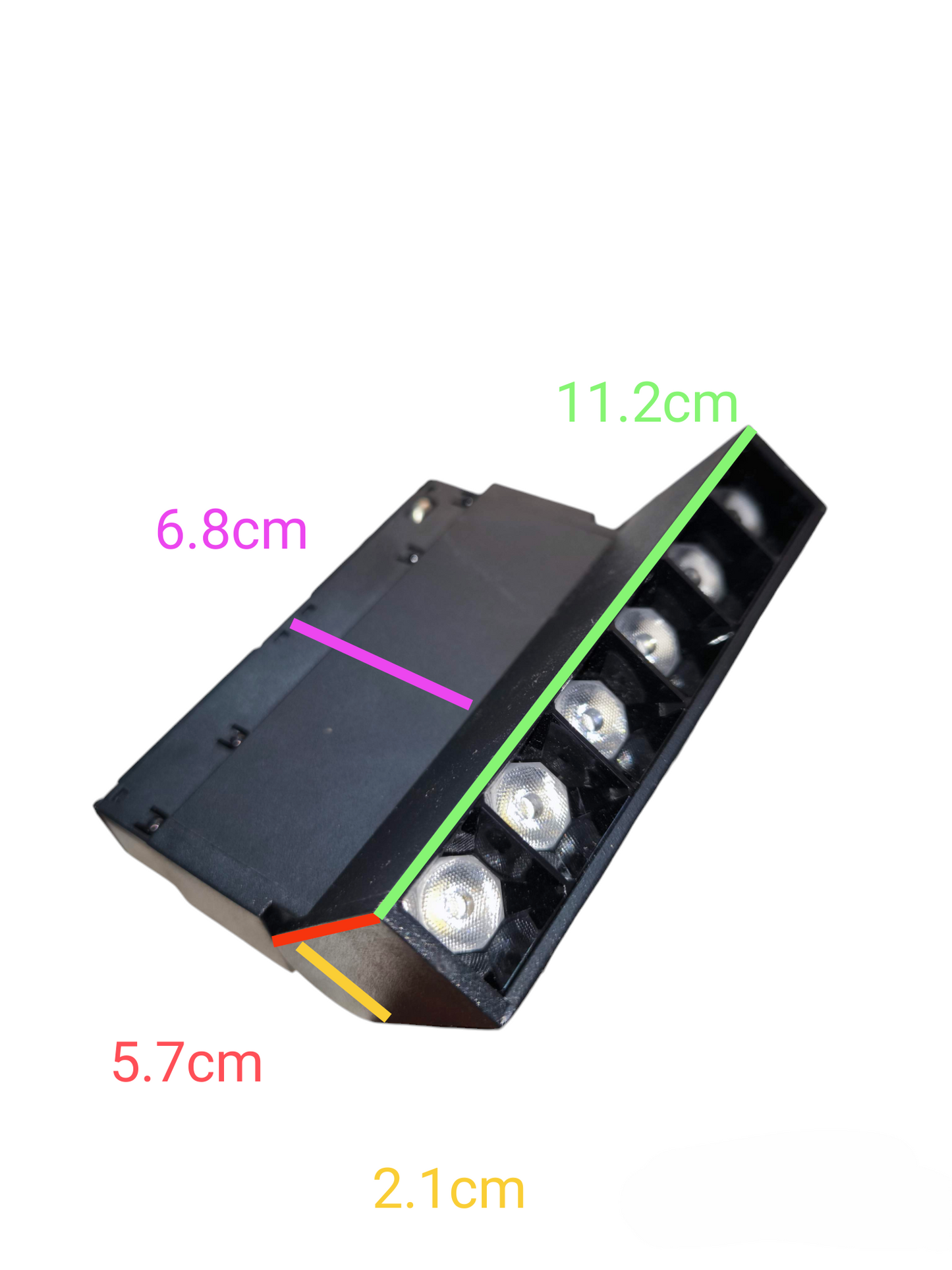 ILLUMIQ TERRA 6W LED Track Light High Efficiency Spotlight (3000K)