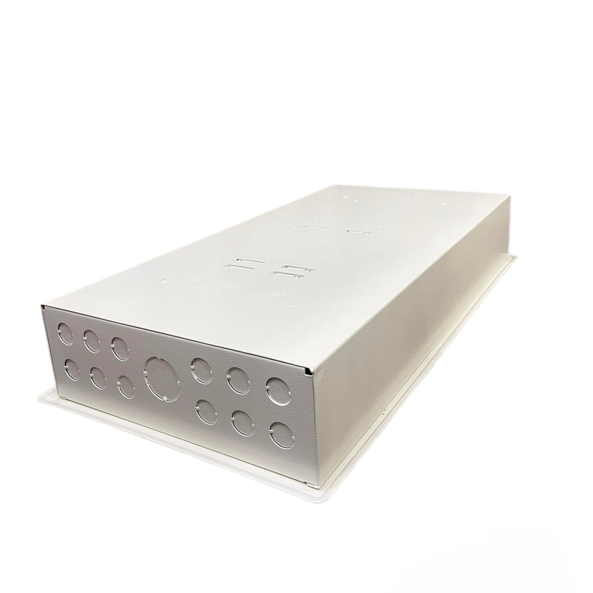 Koten Taiyou 200A panel board for industrial use with multiple circular openings for wiring