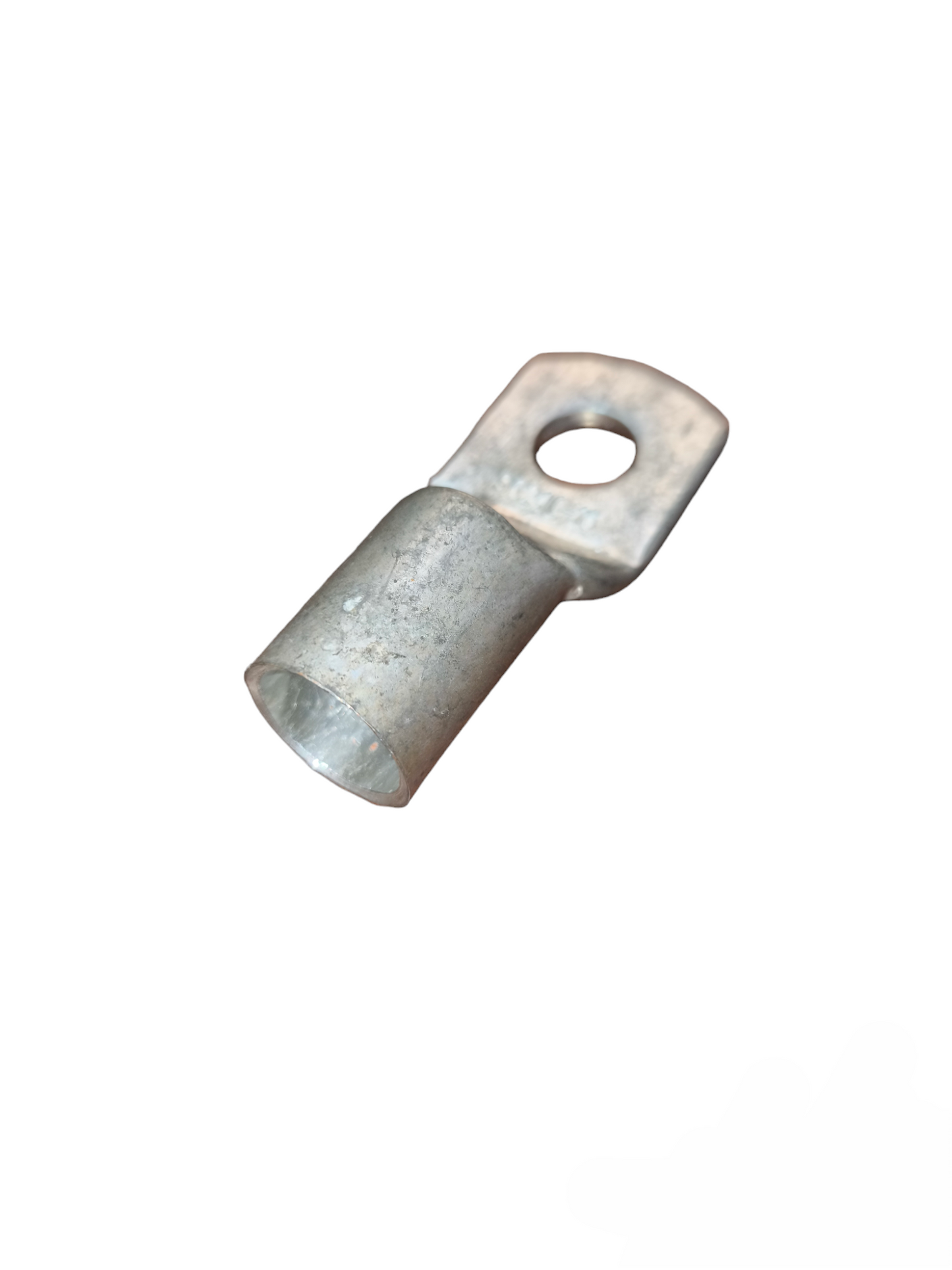 Silver metal cable lug 240-16 for industrial electrical connections and wiring
