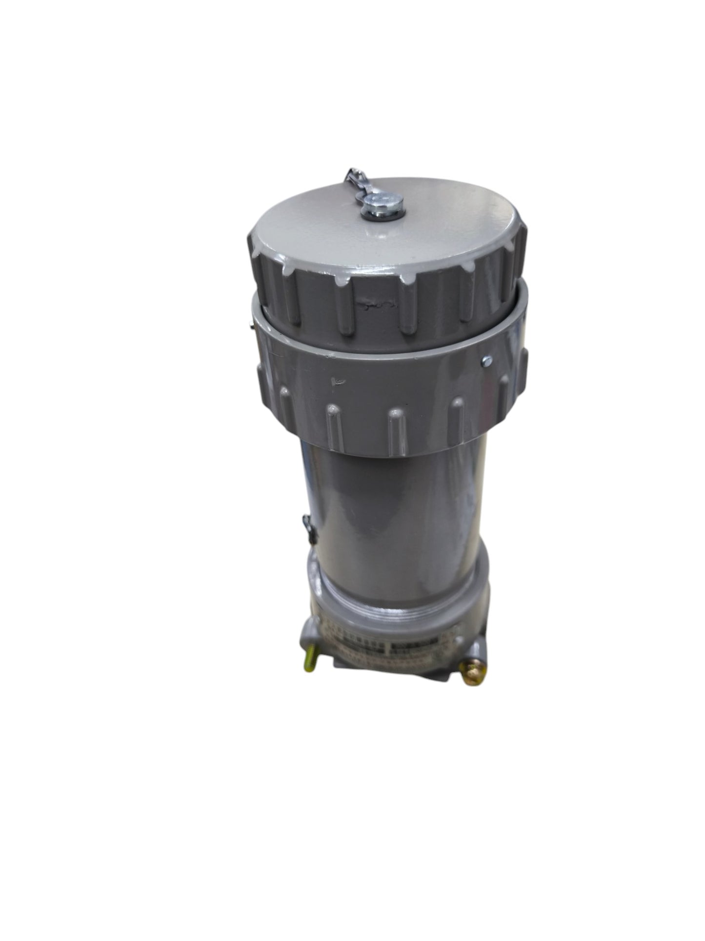 Grippes Industrial Explosion Proof Plug gray heavy duty electrical connector component